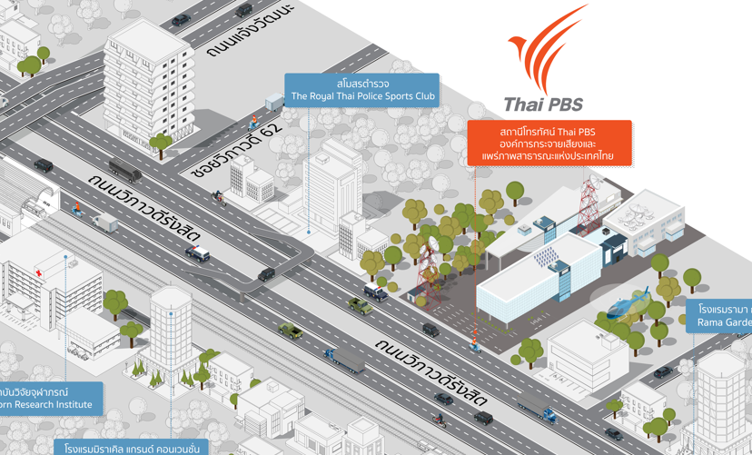 Thai PBS Map